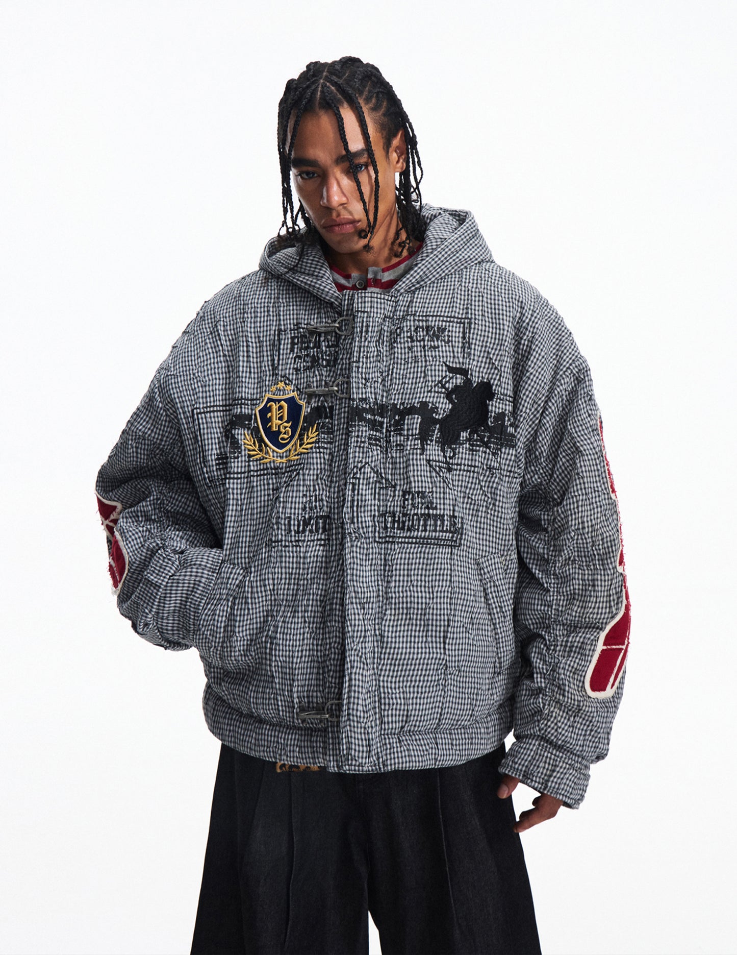 Stand Collar Cotton Jacket