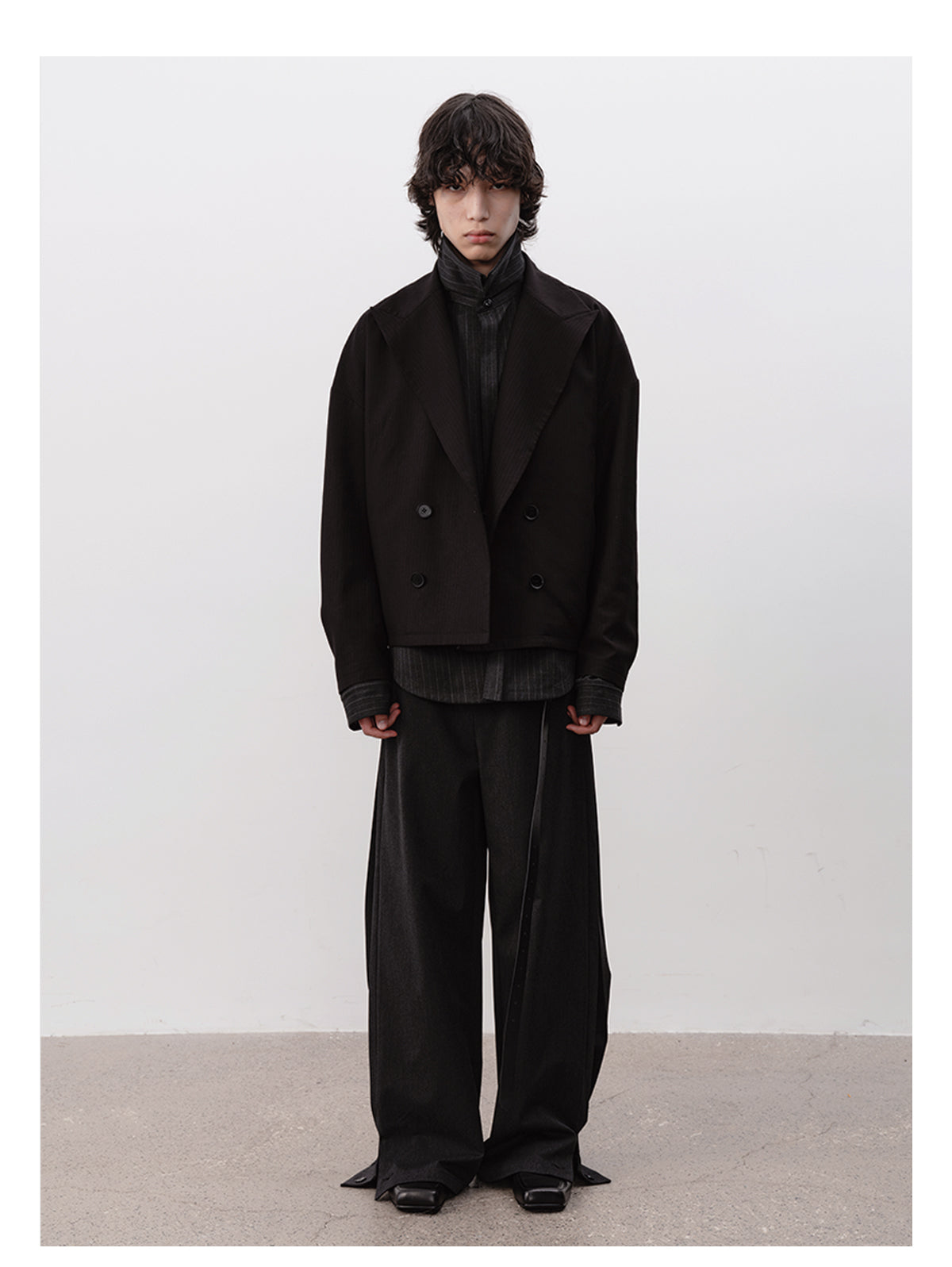 Double-breasted jacket