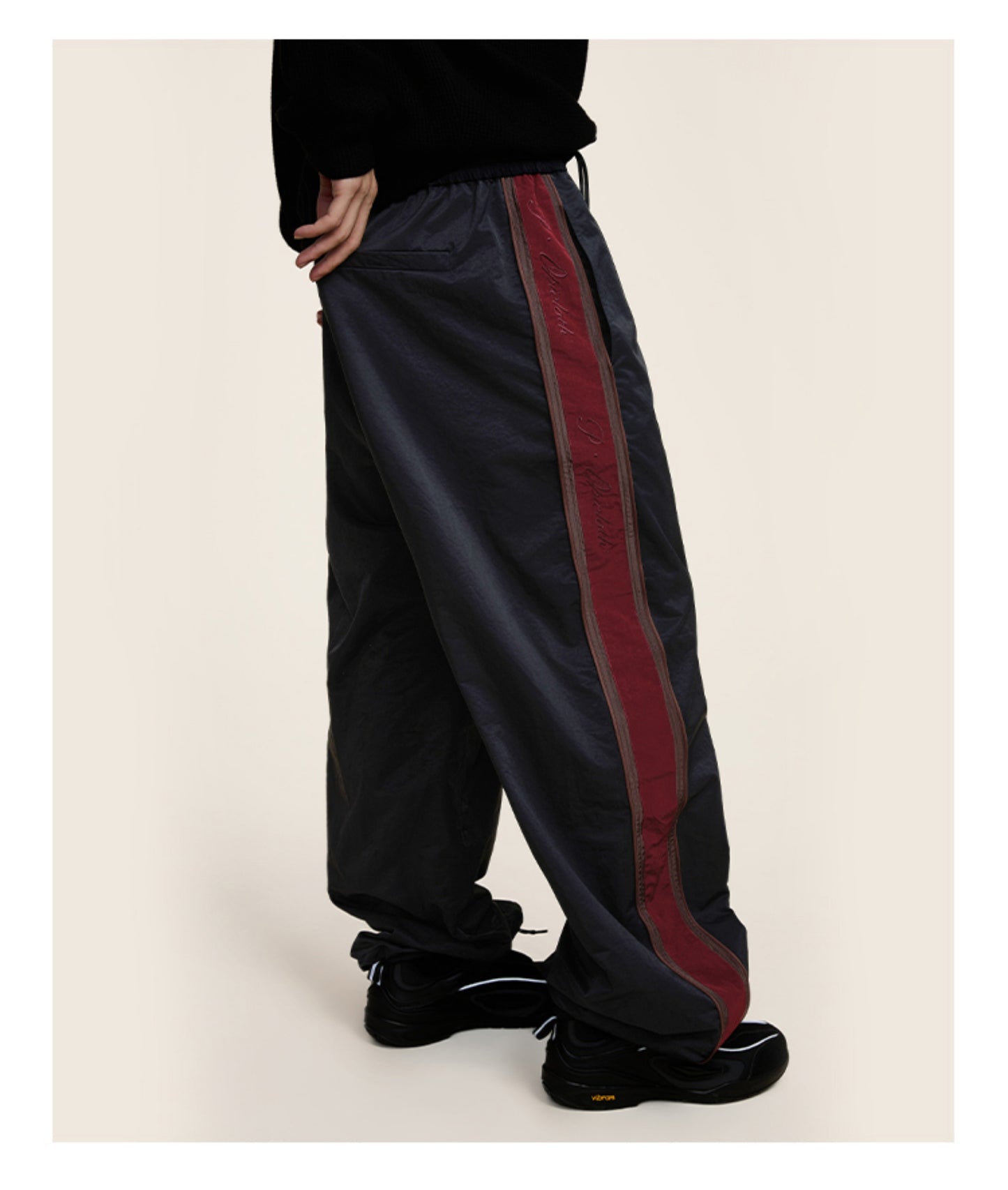 Drawstring Loose Straight Casual Pants