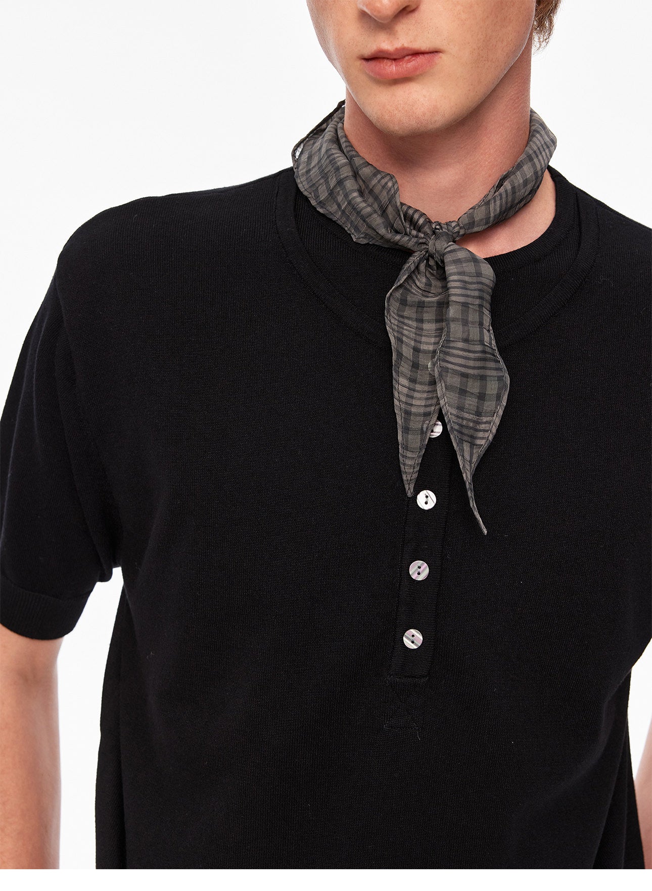 Two-Tone Casual Knit