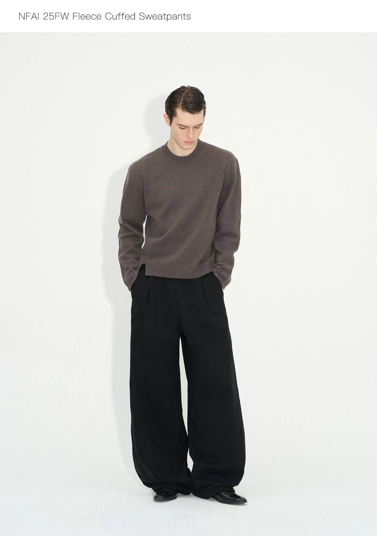 Oversized Fleece Jogger Pants