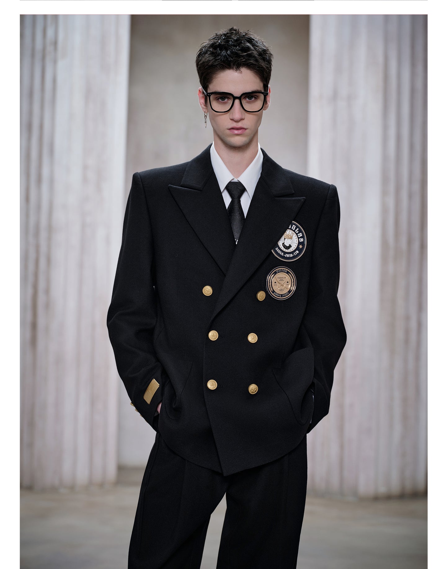 Double-breasted jacket