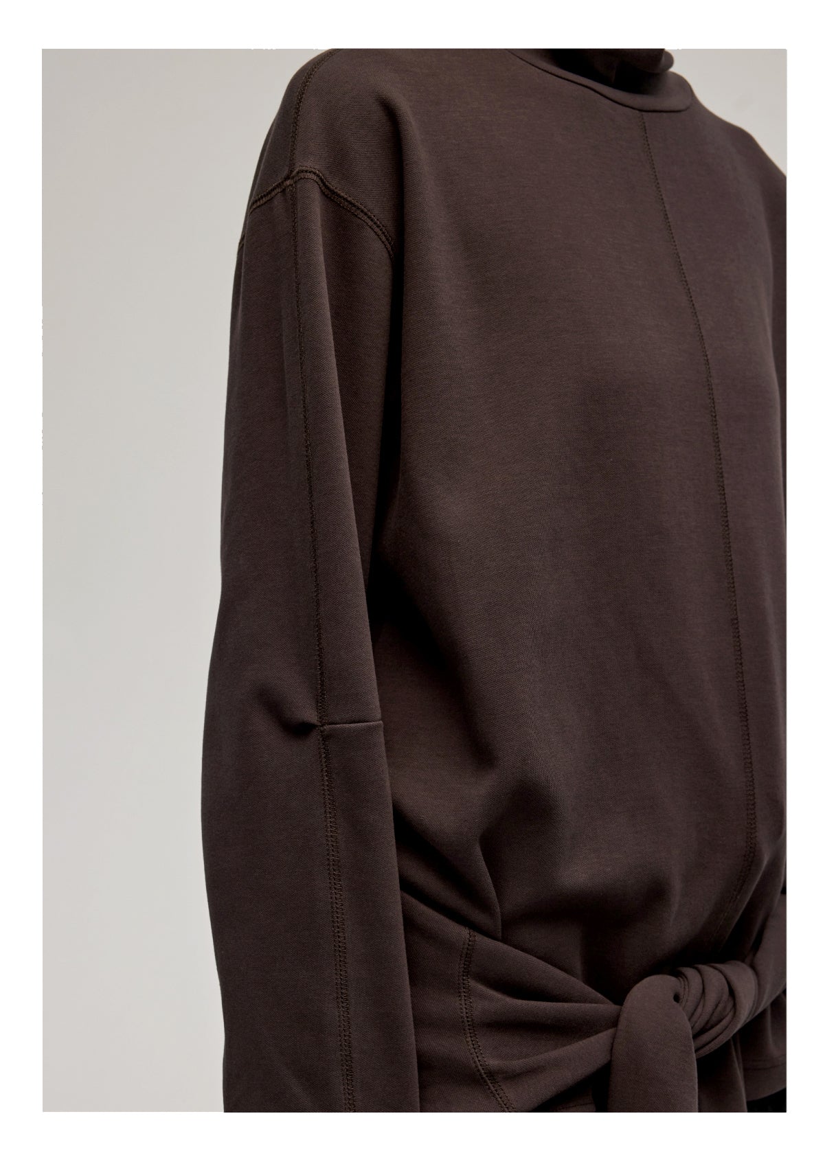 High Collar Thick T-Shirt