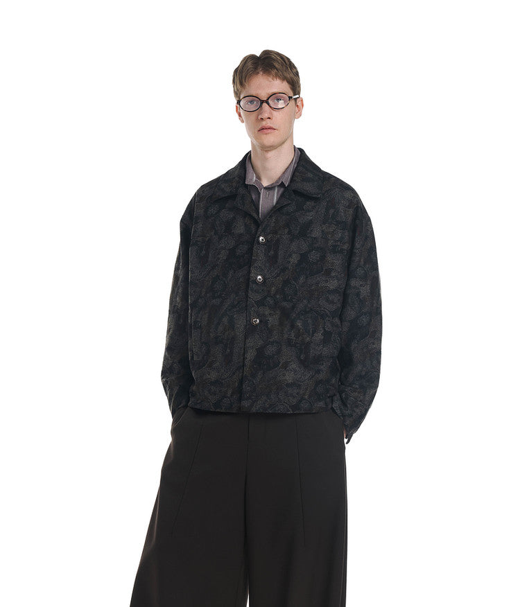 Dark Pattern Paisley Jacket