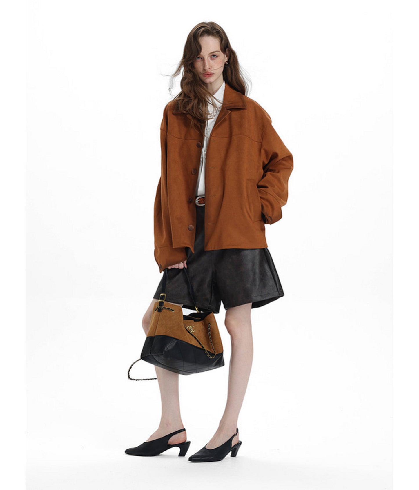 Suede Short Jacket