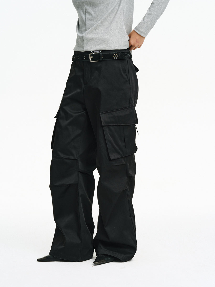Multi-Pocket Casual Pants