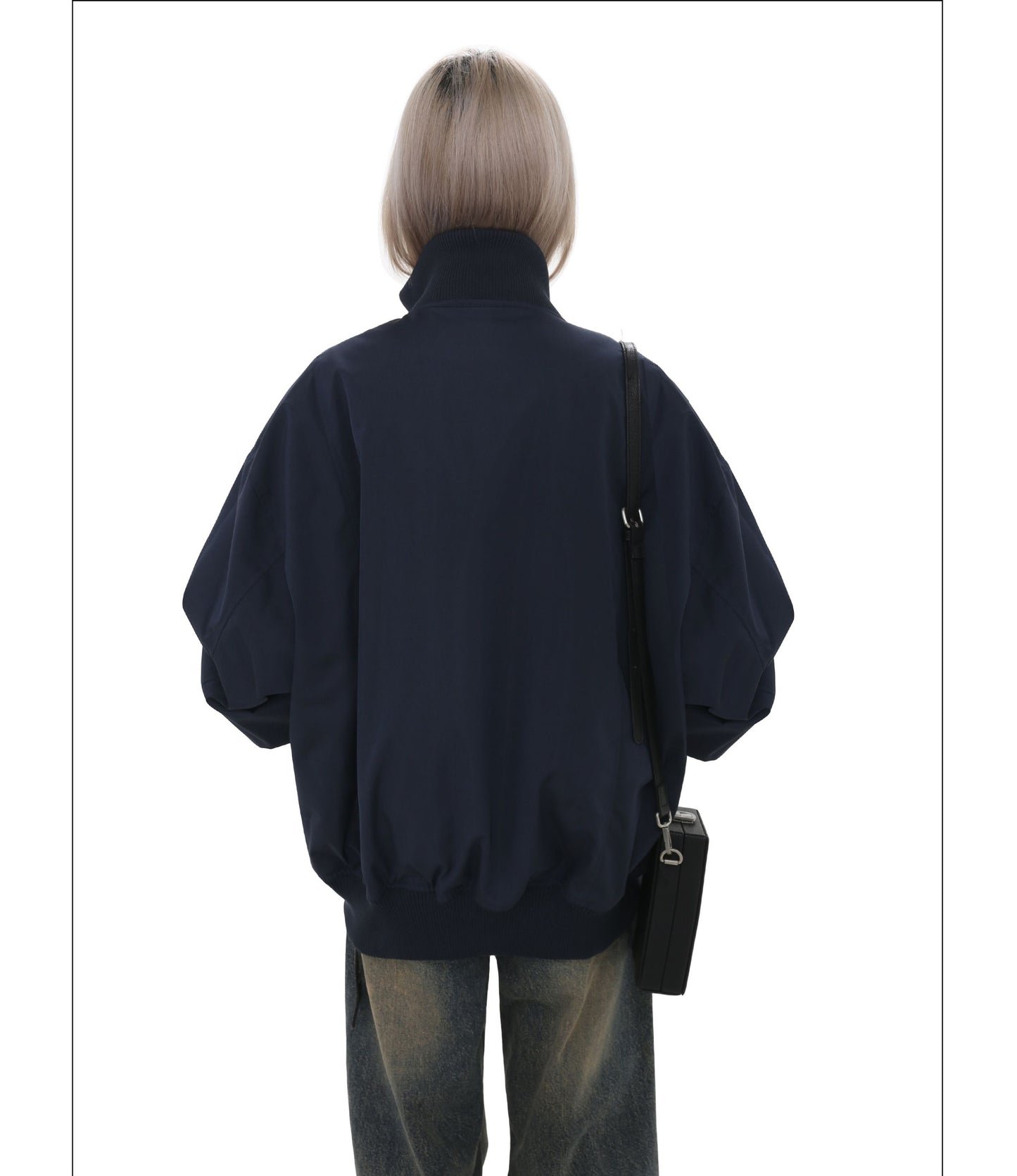 Clean Fit Stand Collar Jacket