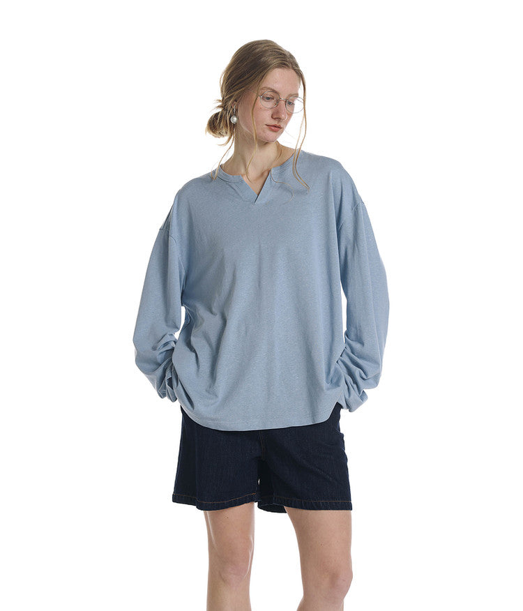 Vintage Style V-Neck T-Shirt