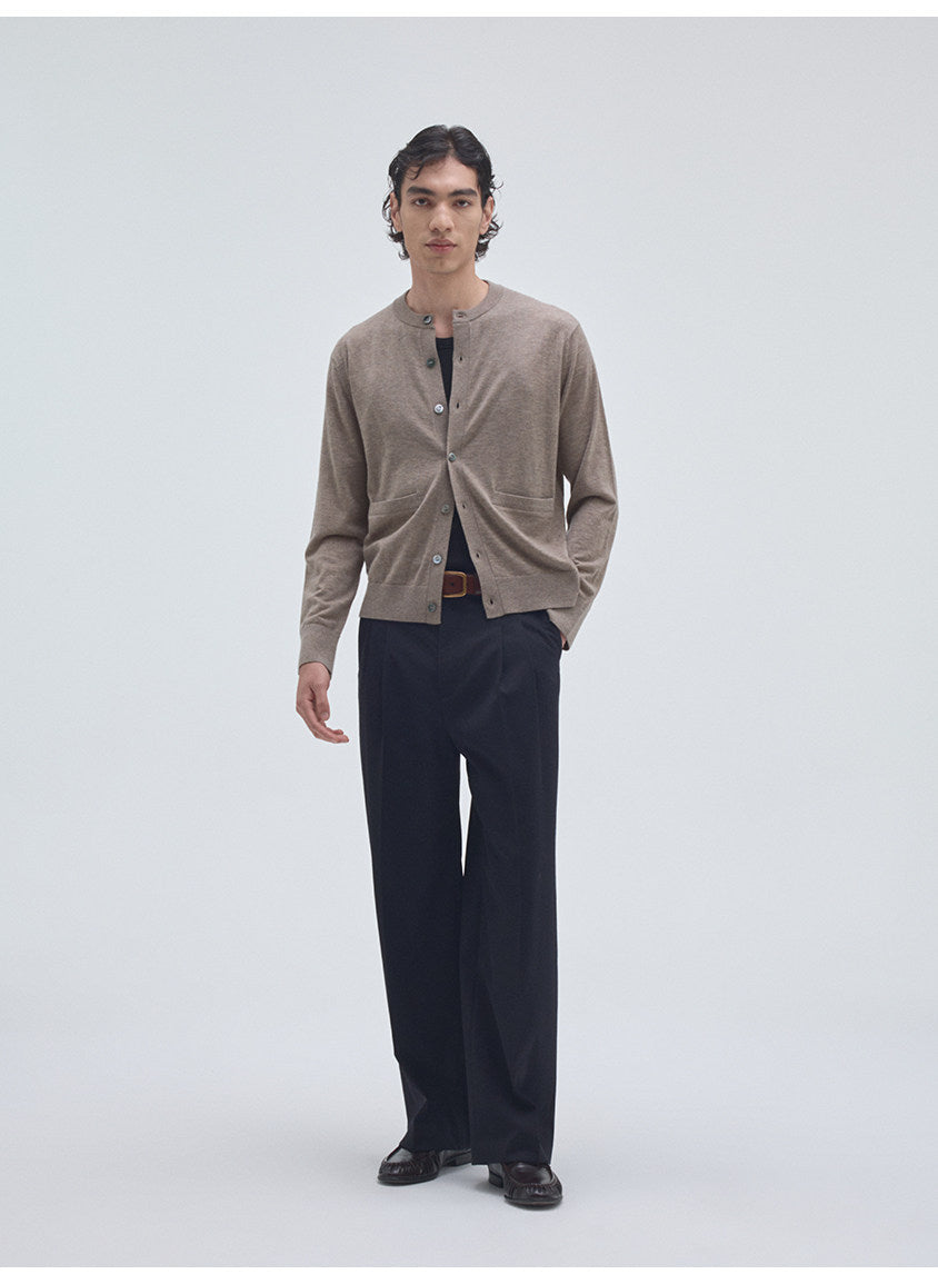 Classic Double-Tuck Casual Pants