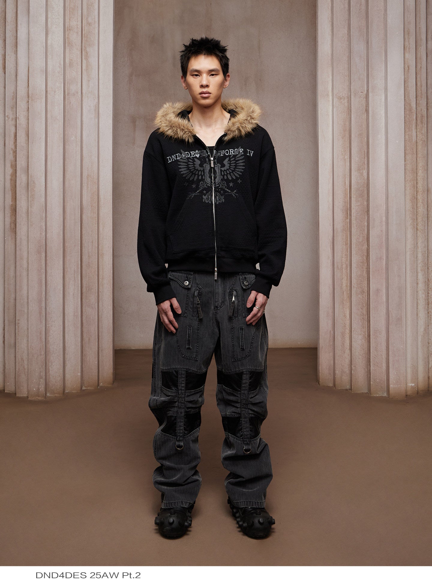 Unique Design Denim Pants