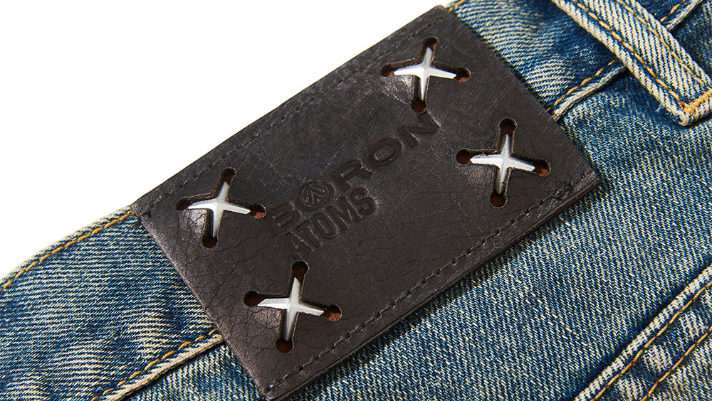 Damaged Whisker Jeans