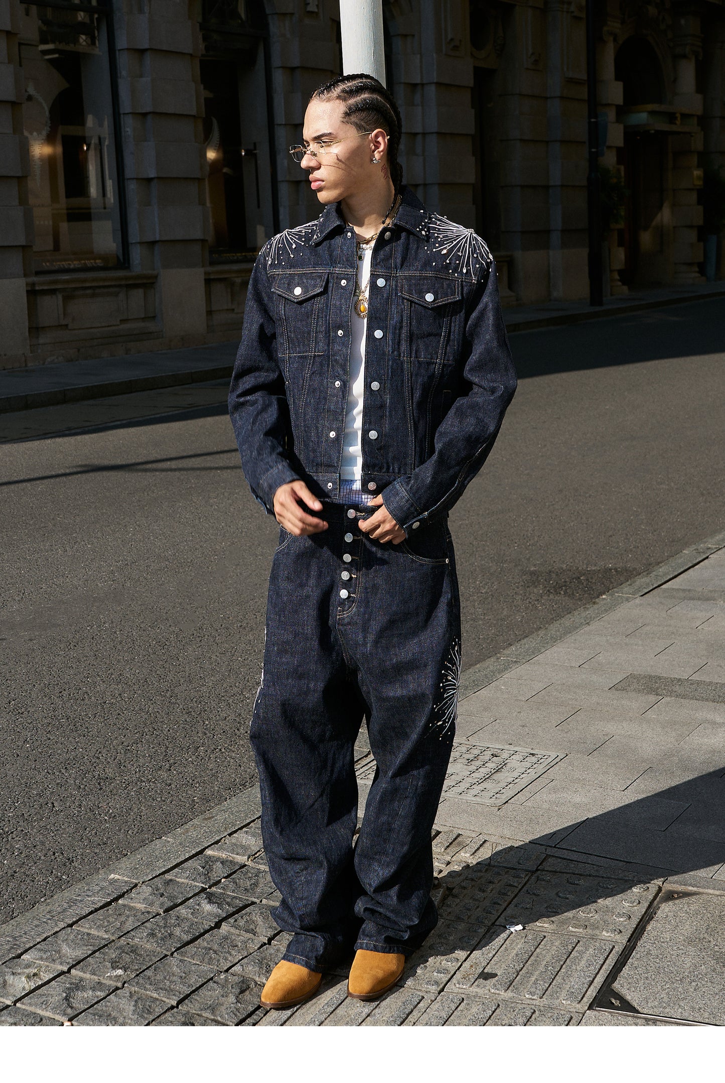 Embroidered Original Denim Jacket