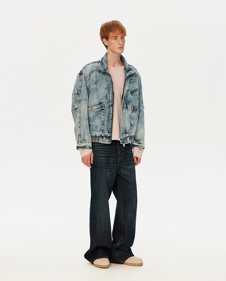Distressed Workwear Jacket