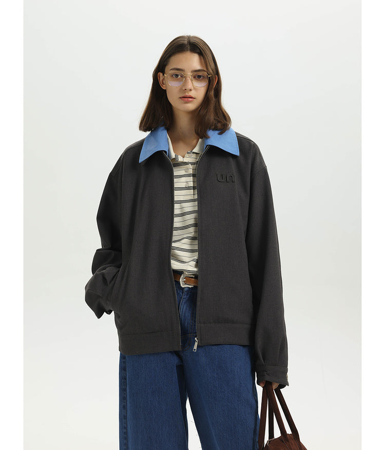 Double Layer Embroidered Jacket