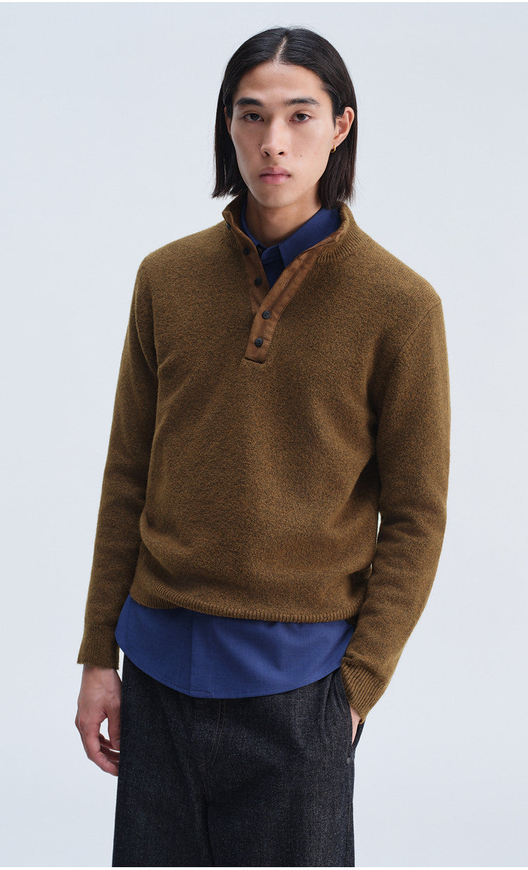 Button-Down Knit