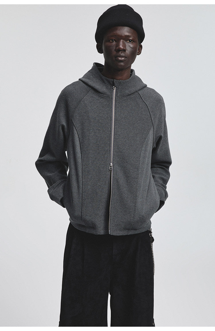 Raglan Sleeve Hooded Sweatshirt