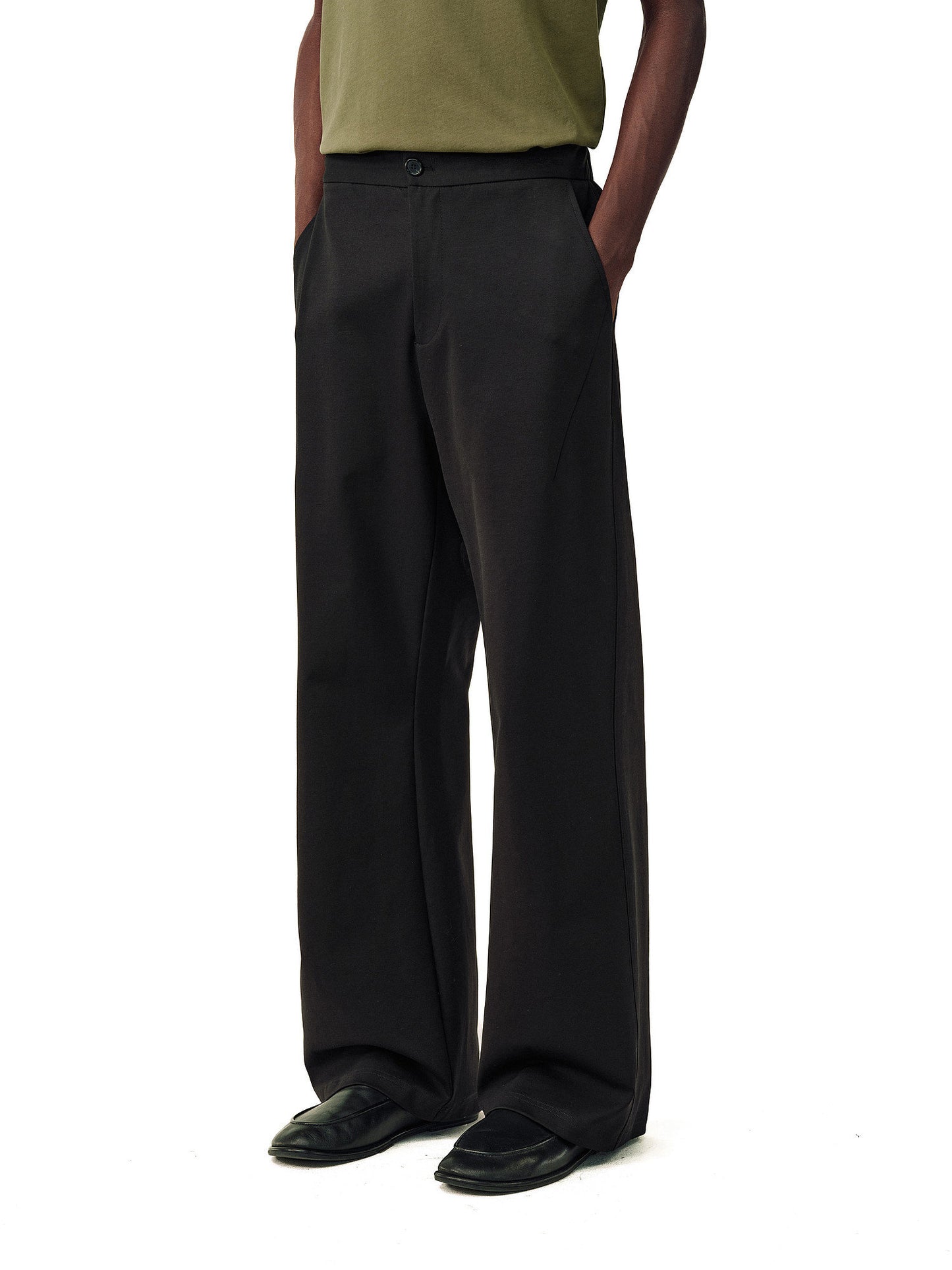 Wrinkle-resistant casual pants