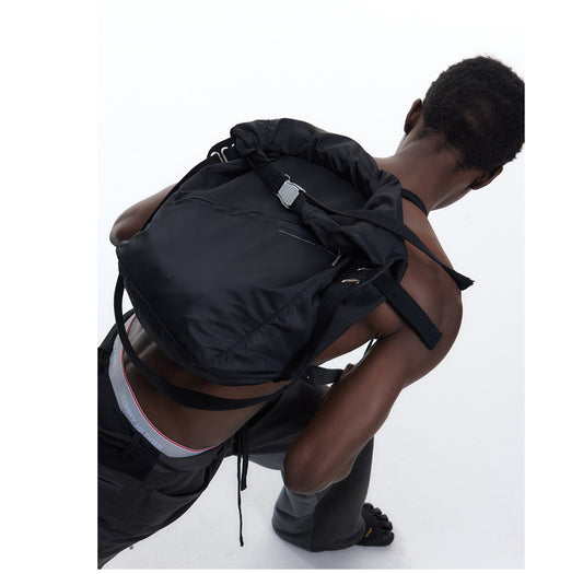Large-Capacity Magnetic Nylon Shoulder Bag