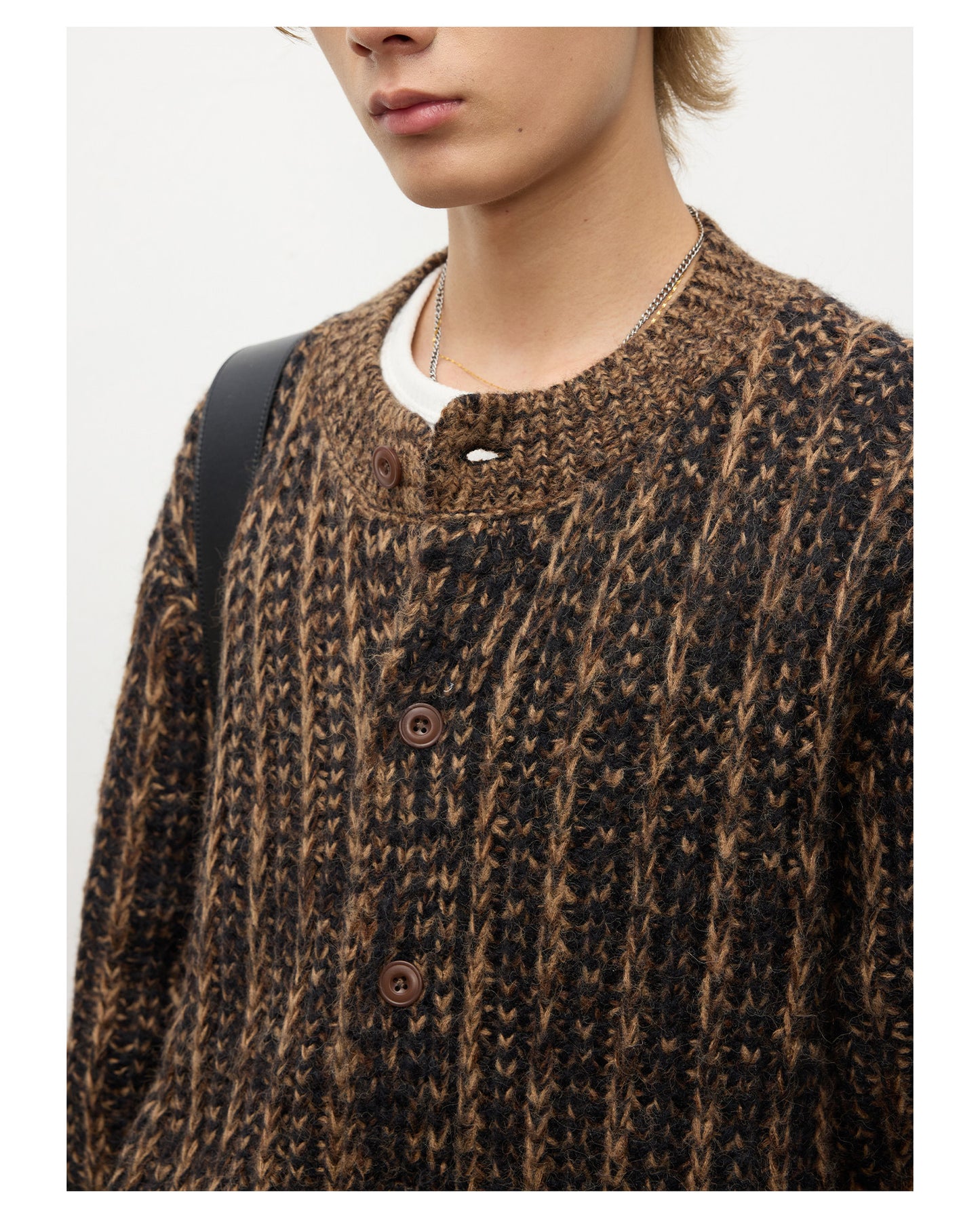 Snowflake Chunky Knit Cardigan