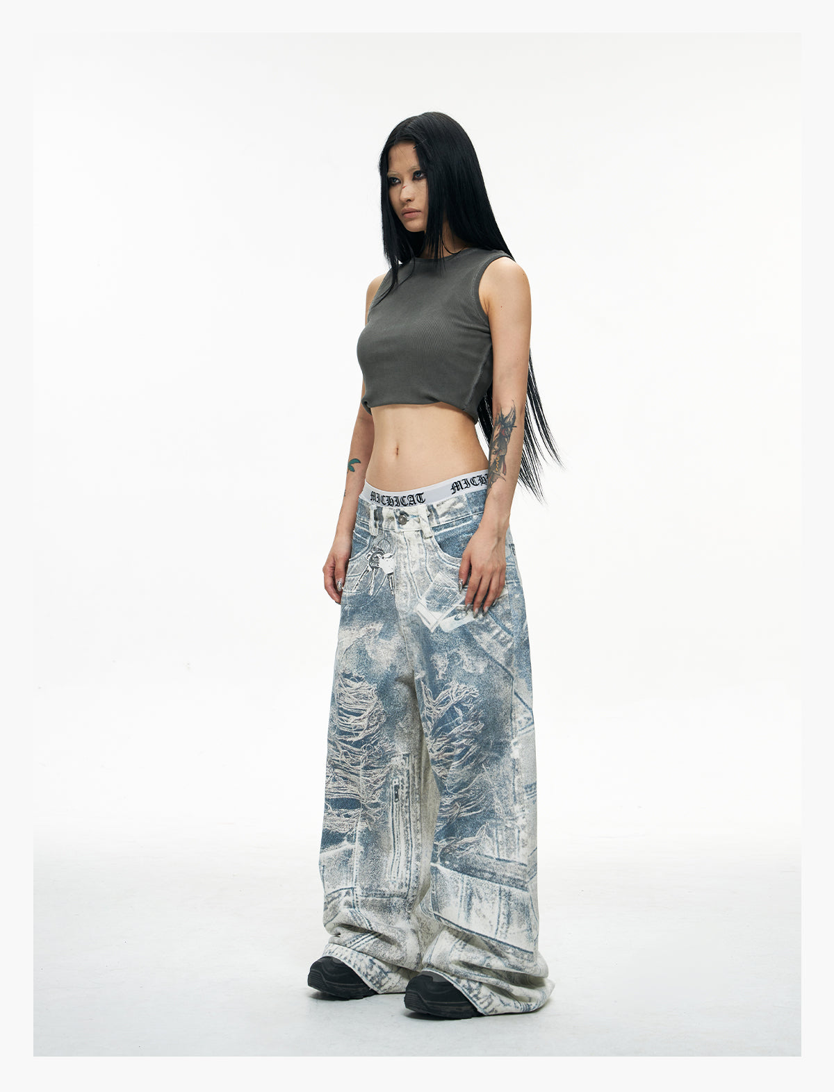 3D Printed Baggy Jeans