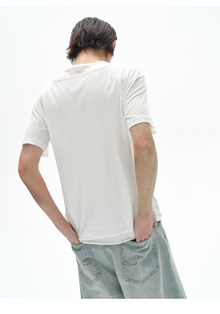 Fake Two-Piece T-Shirt