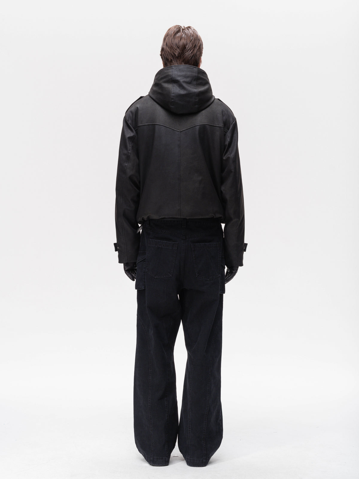 Blackout Suede-Cotton Jacket