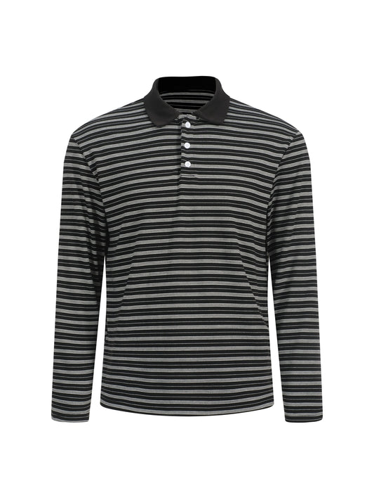 Loose-Fit Soft Polo Shirt