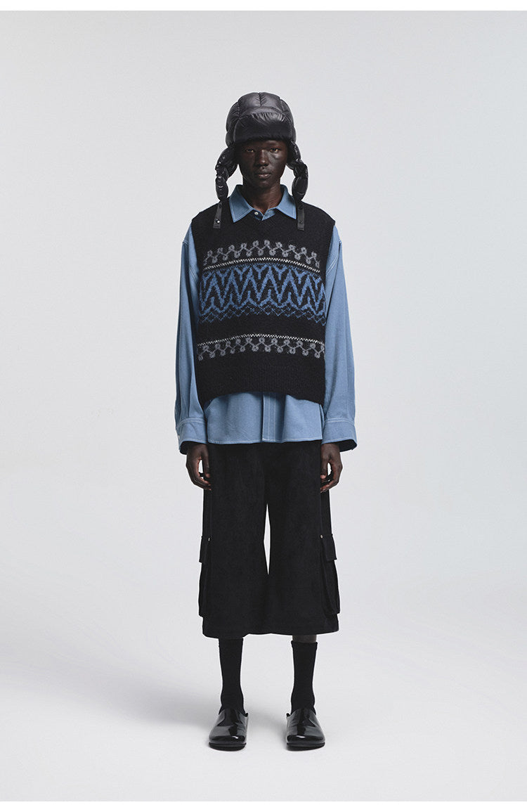 Faux Suede Cropped Shorts