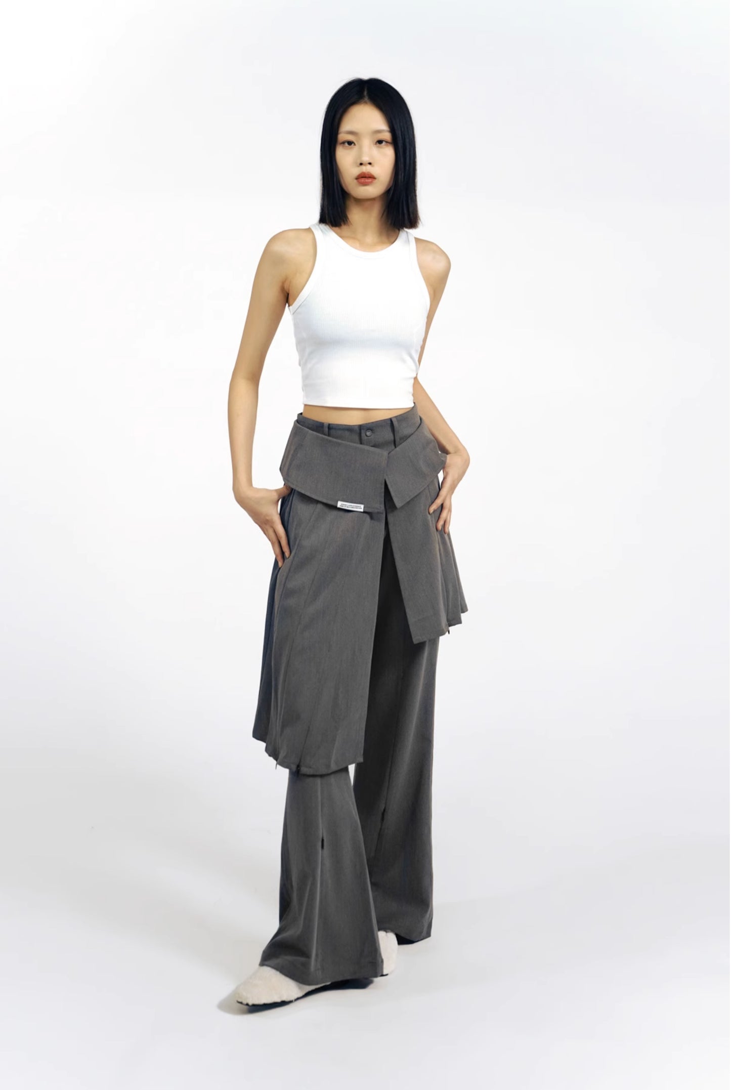 Multiwear Draped Casual Pants