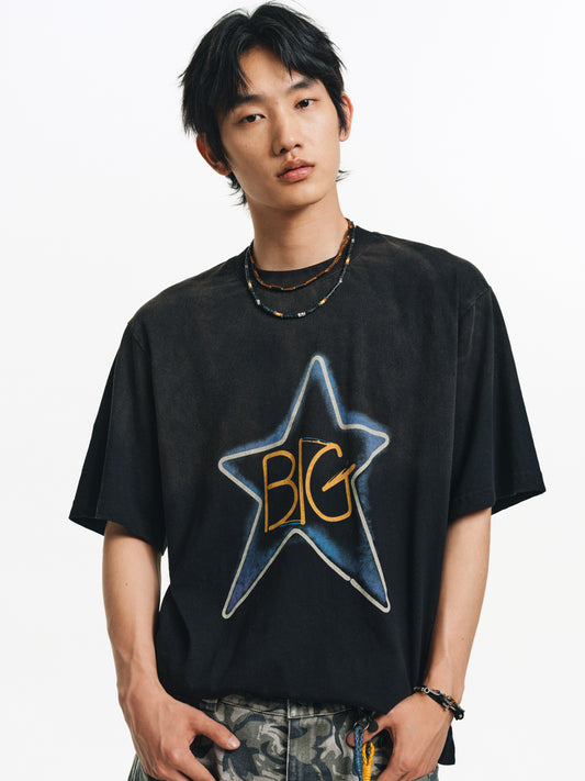 Big Star Print T-Shirt
