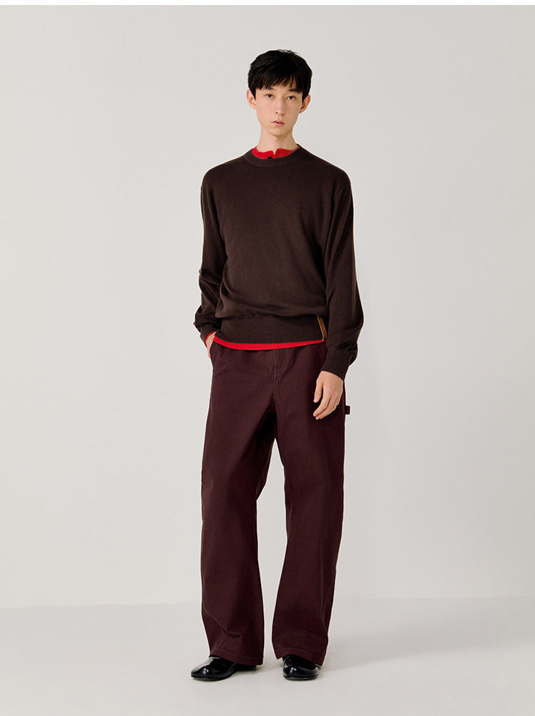 Patch Pocket Workwear Pants