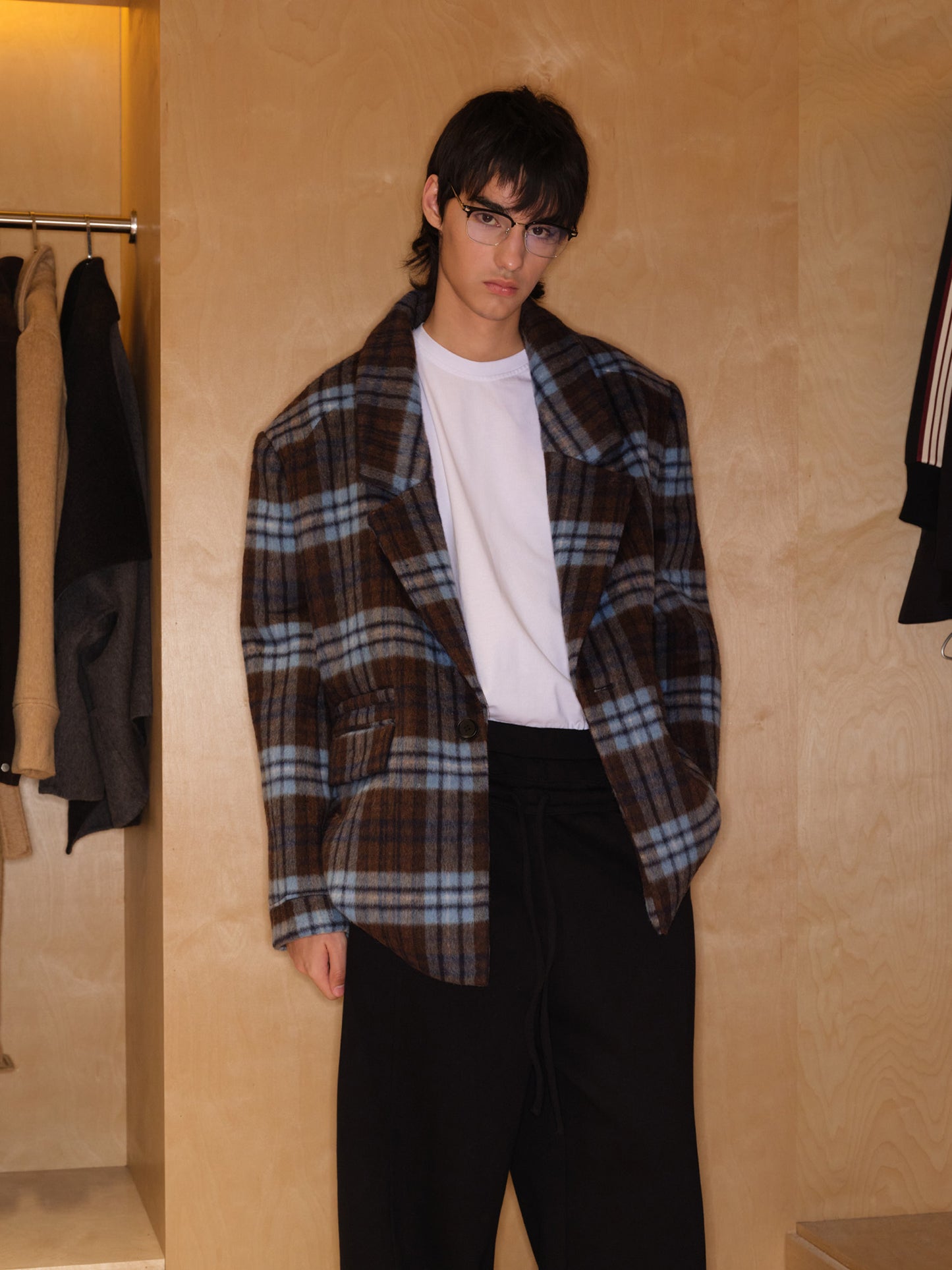 Checked Casual Jacket