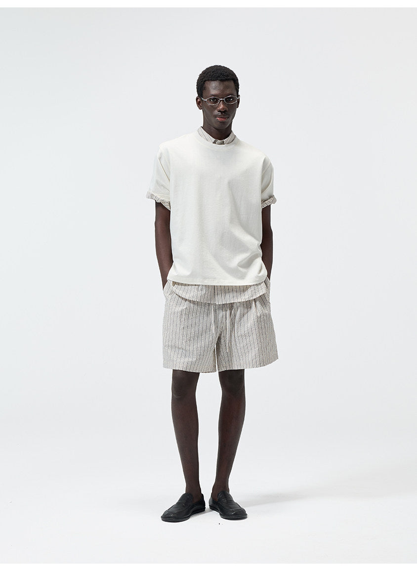 Stripe Comfortable Casual Shorts