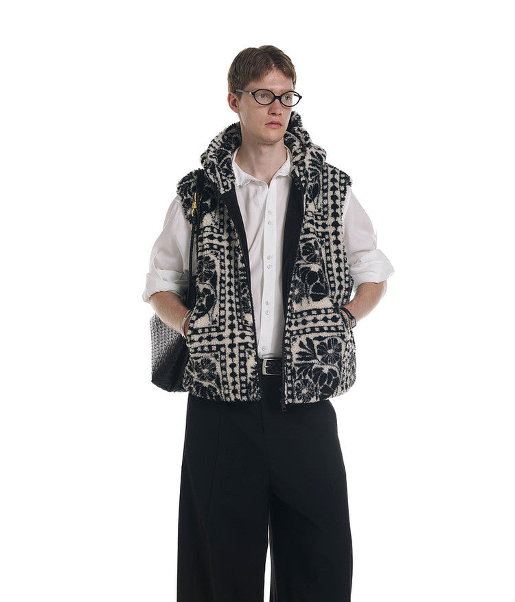 Fleece Hooded Vest