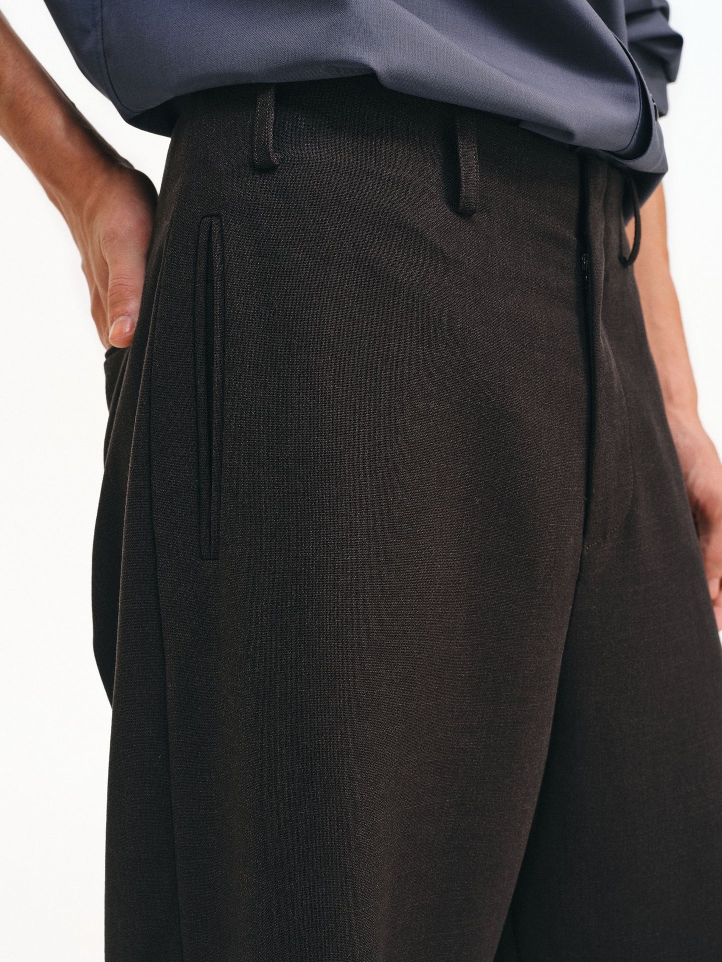 Rinen Straight Leg Casual Pants