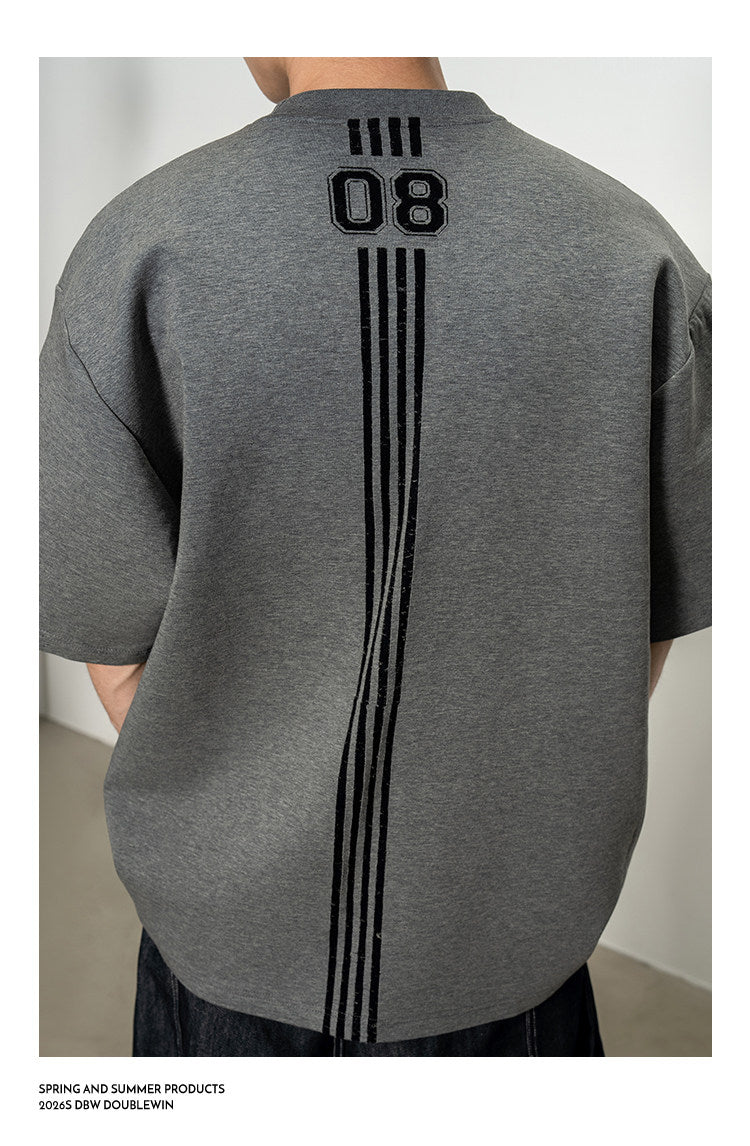 Laser-etched T-shirts