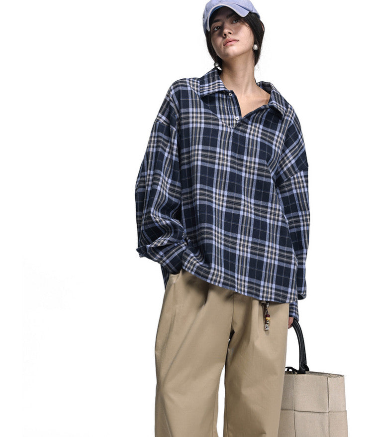 Unisex Open-Neck Shirt