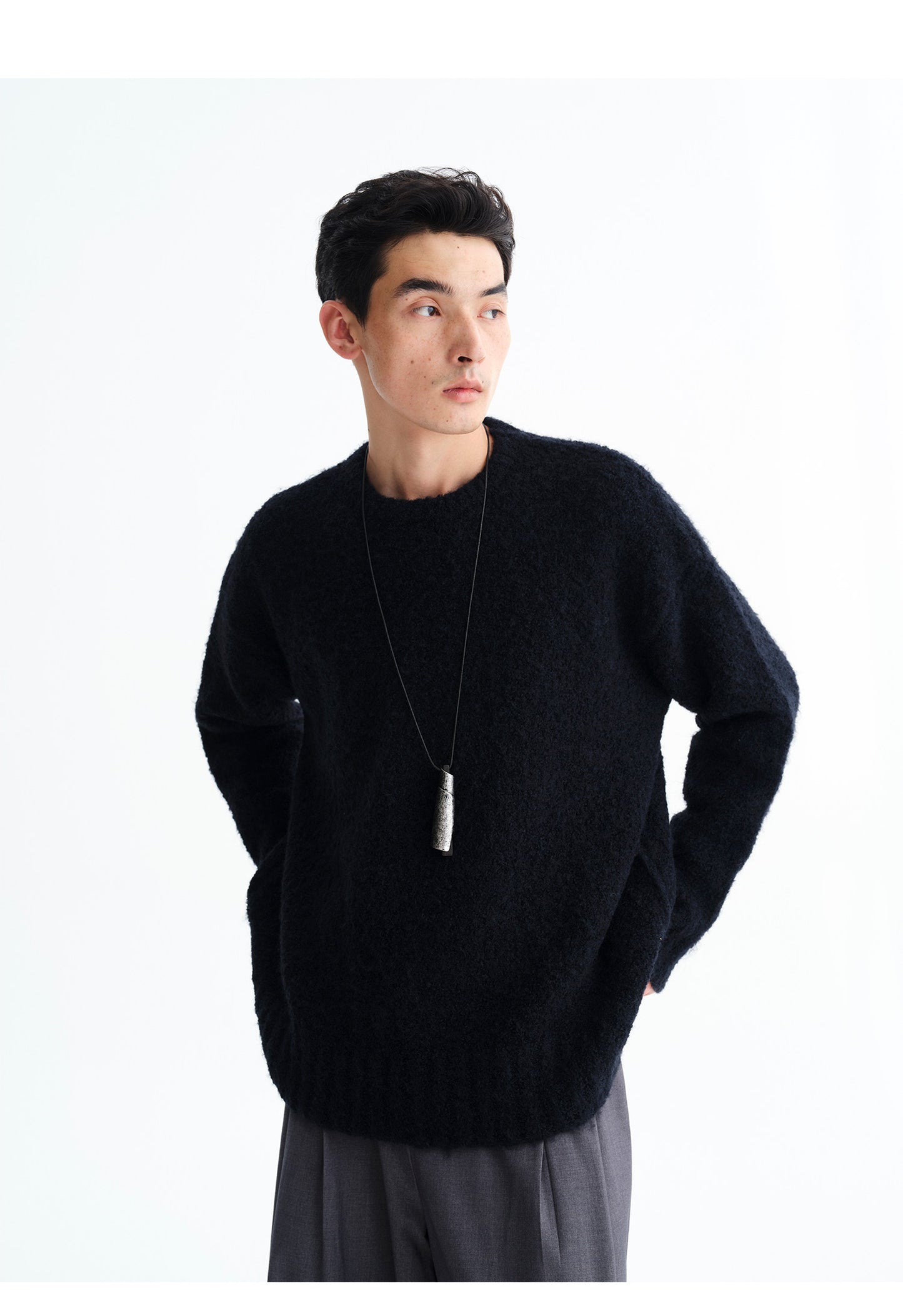 Heavyweight Wool Blend Sweater