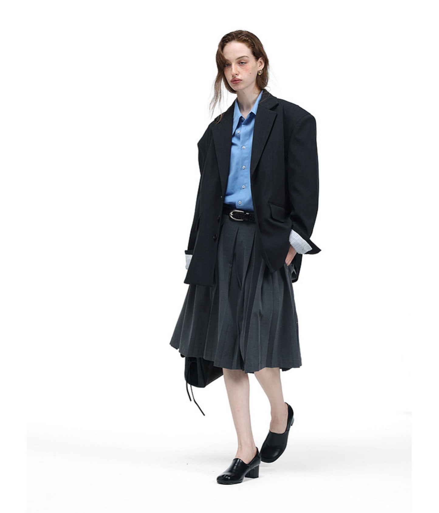 Stitched-Stripe Jacket
