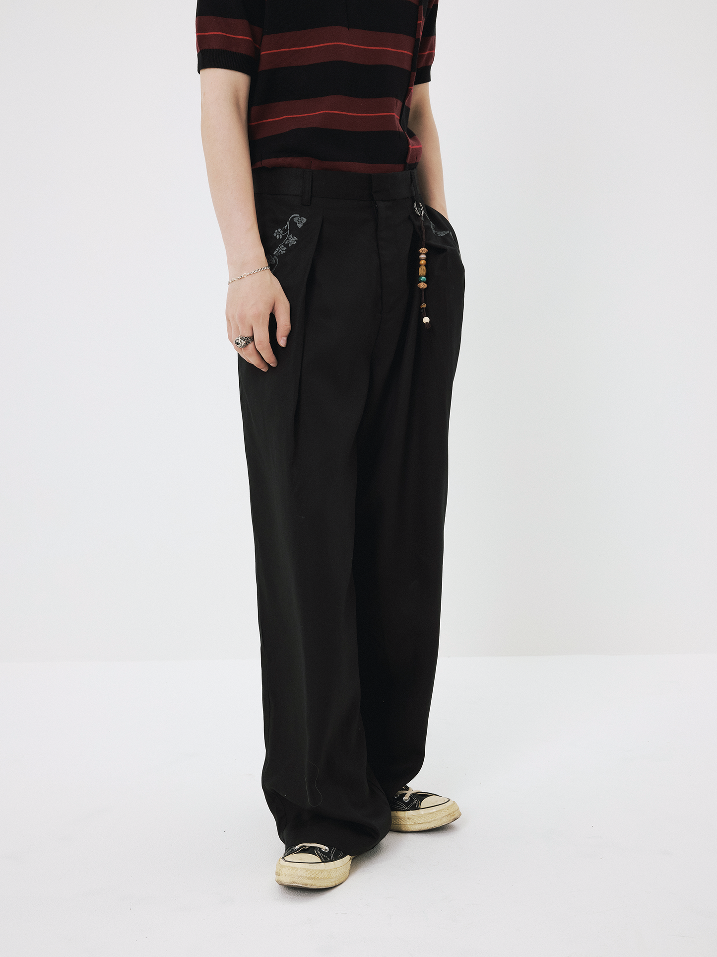 Casual Wide-Leg Pants