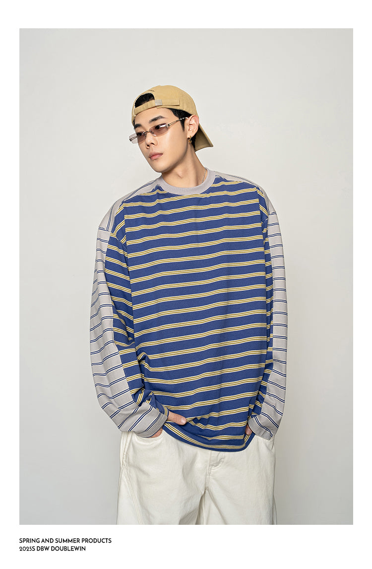 Contrast Stripe T-Shirt