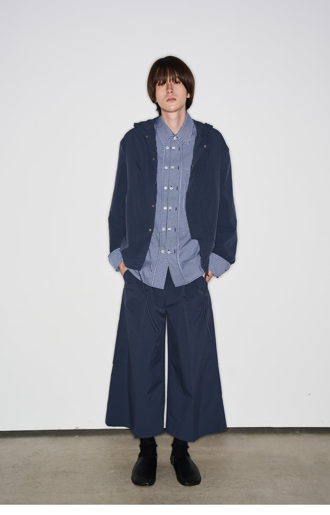 Double-breasted shirt