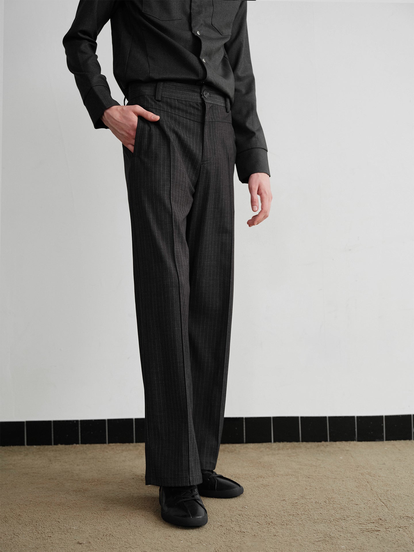 Striped Casual Pants