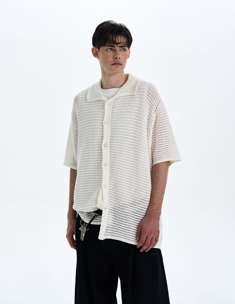 High-end hollow knit