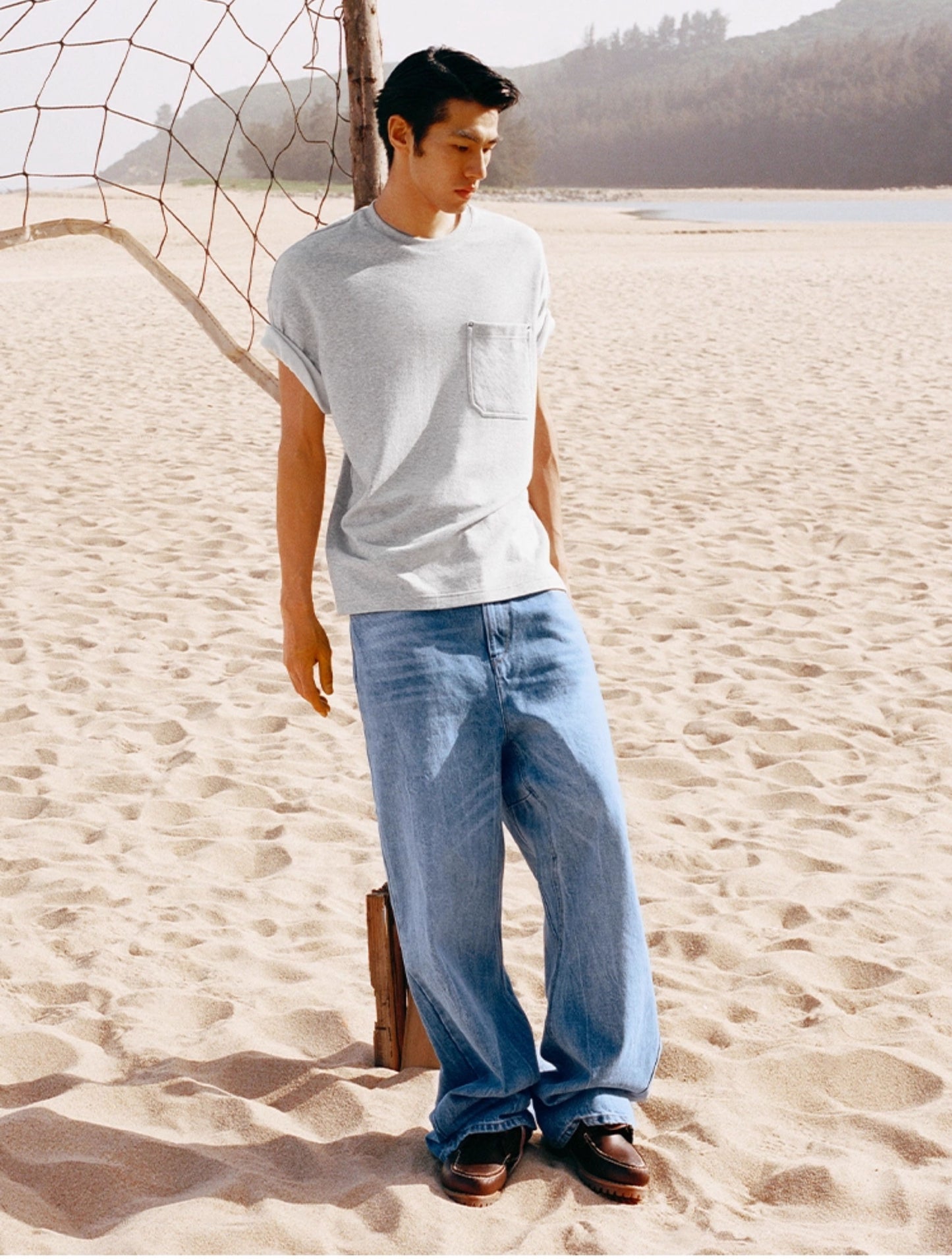 Unisex 패치 포켓 T-shirt