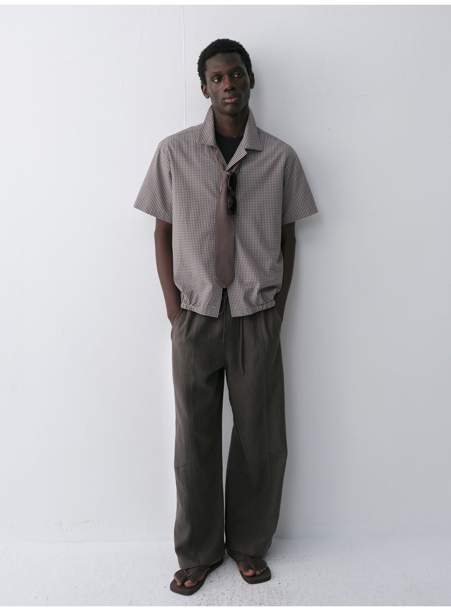 Drawstring Casual Pants