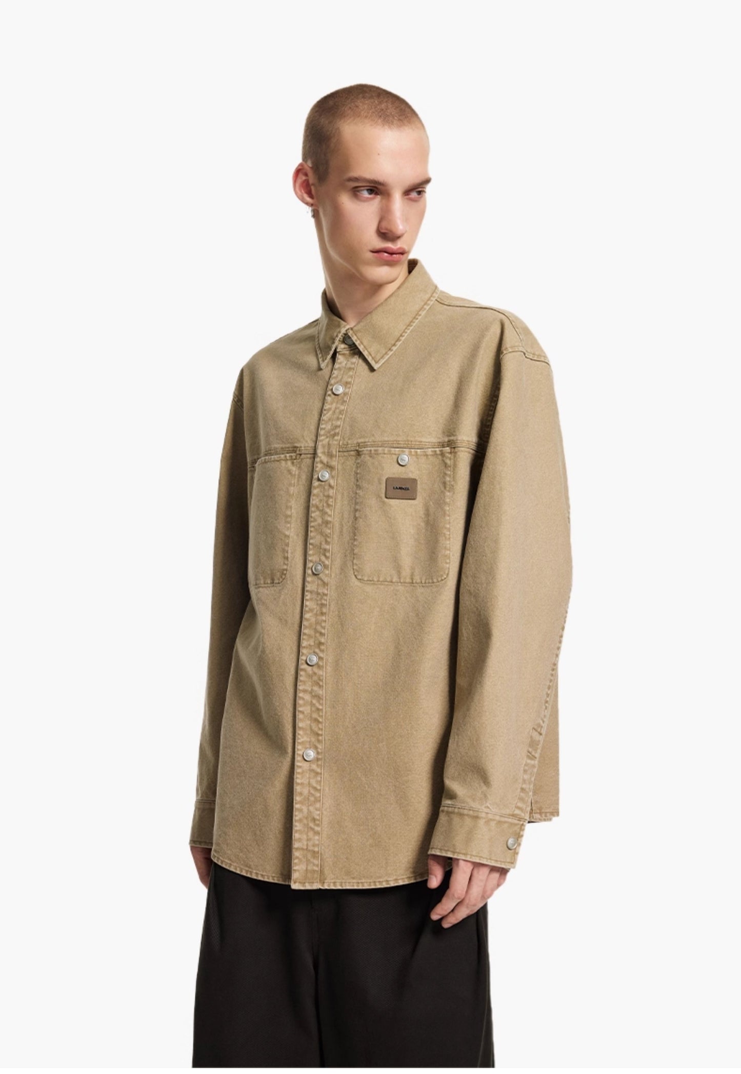 Workwear Shirt with Large Pockets