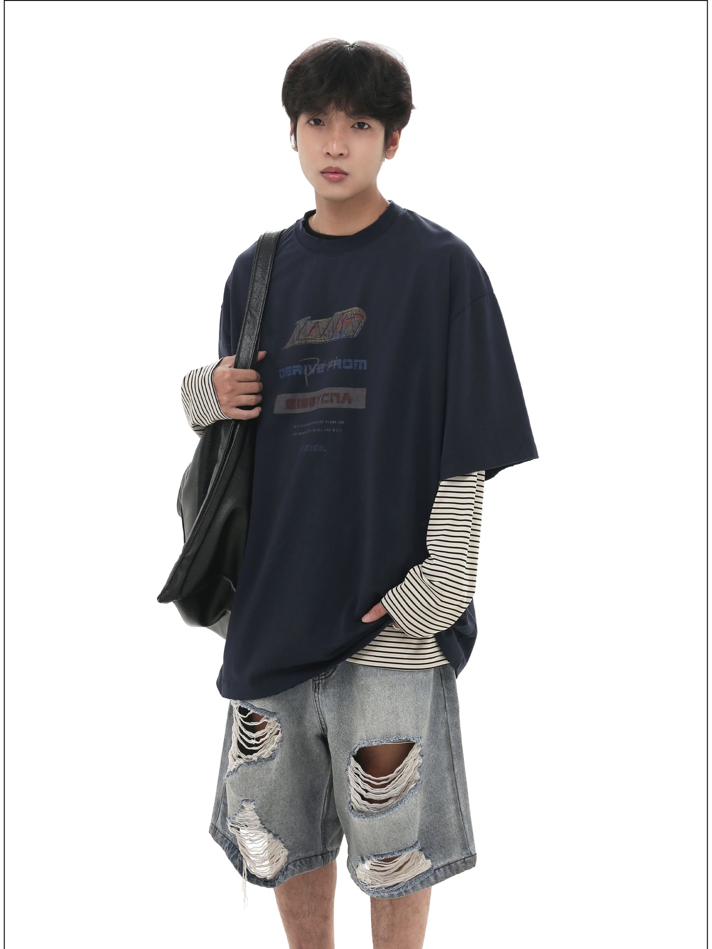 Old Burst Print T-Shirt