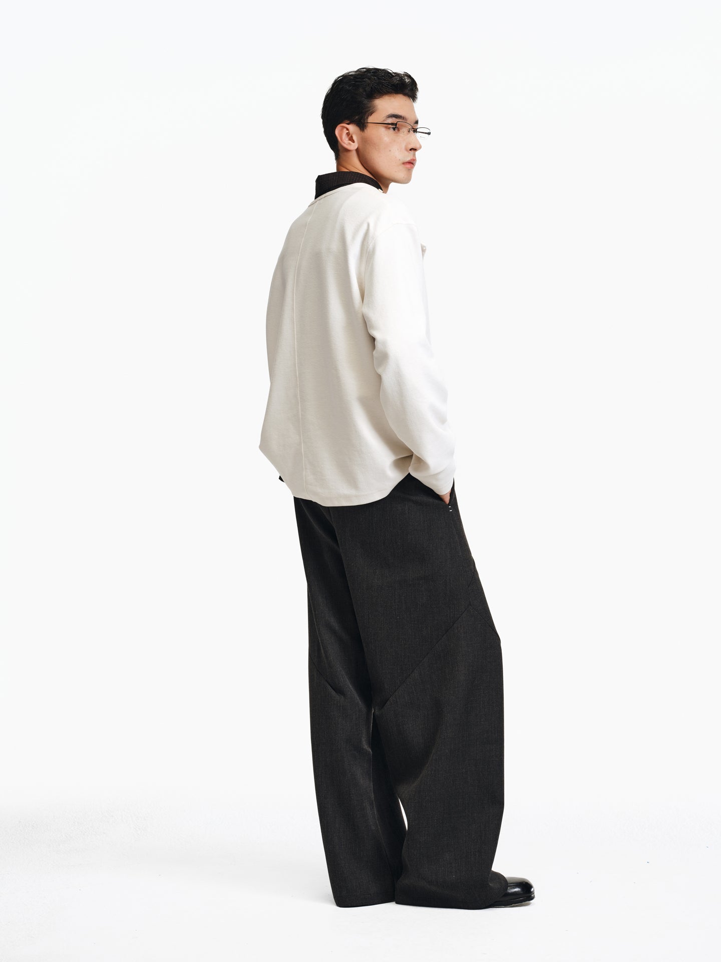 A-line casual pants