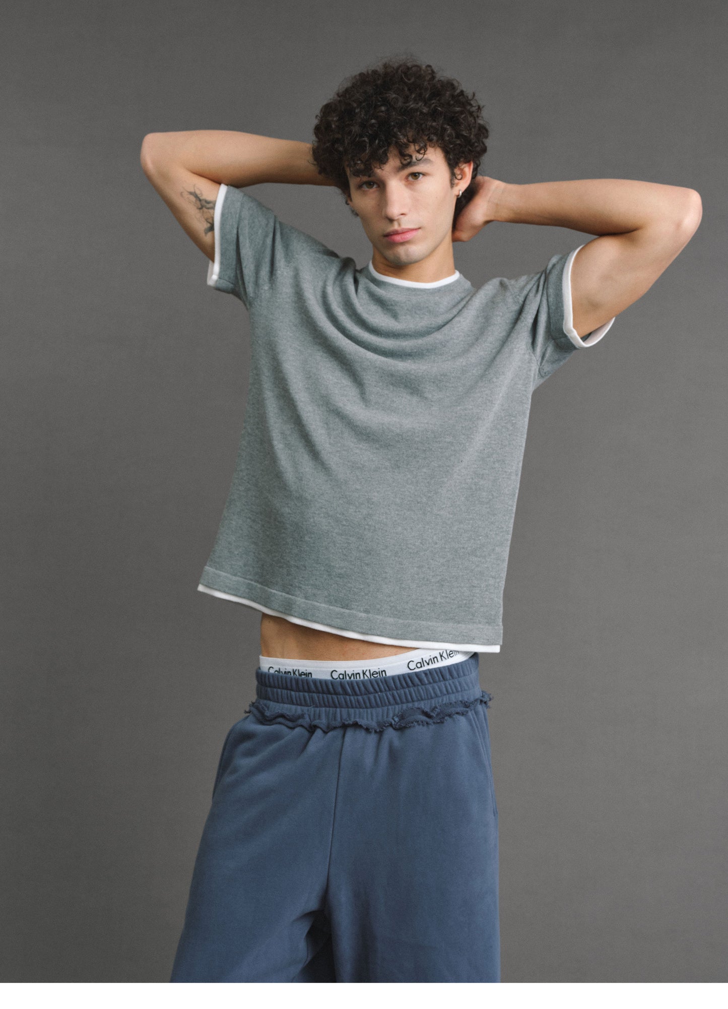 Fake Two-Piece Unisex T-Shirt